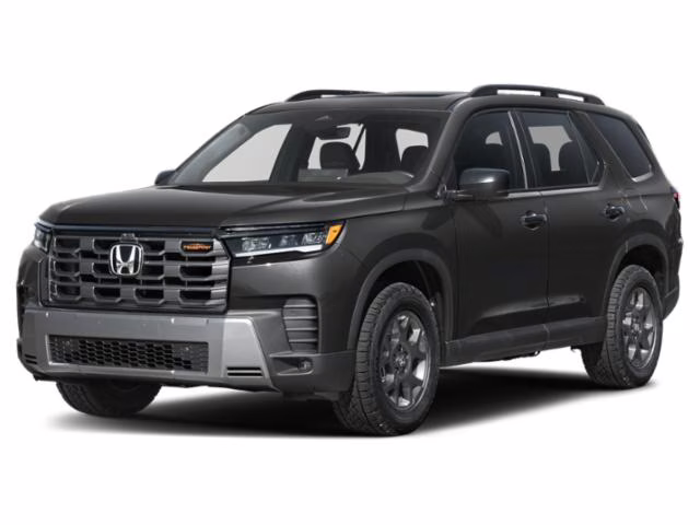 2026 Crystal Black Pearl Honda Pilot TrailSport AWD SUV
