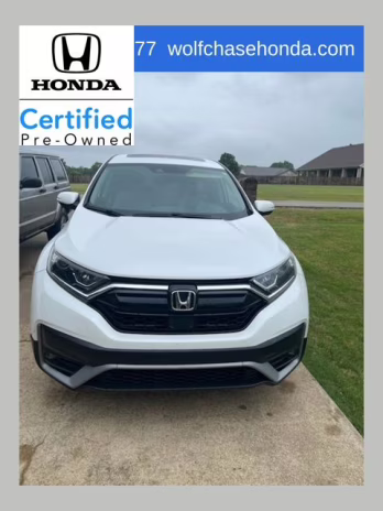 2022 Platinum White Pearl Honda CR-V EX-L FWD SUV