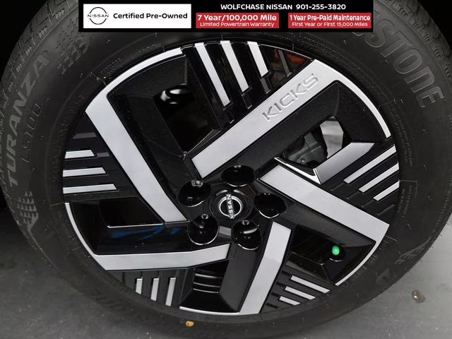 2025 Super Black Nissan Kicks SV FWD SUV