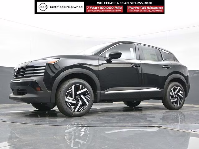 2025 Super Black Nissan Kicks SV FWD SUV