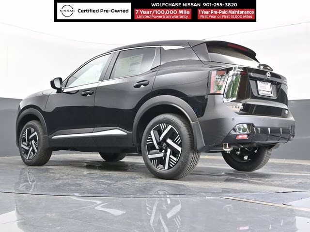 2025 Super Black Nissan Kicks SV FWD SUV