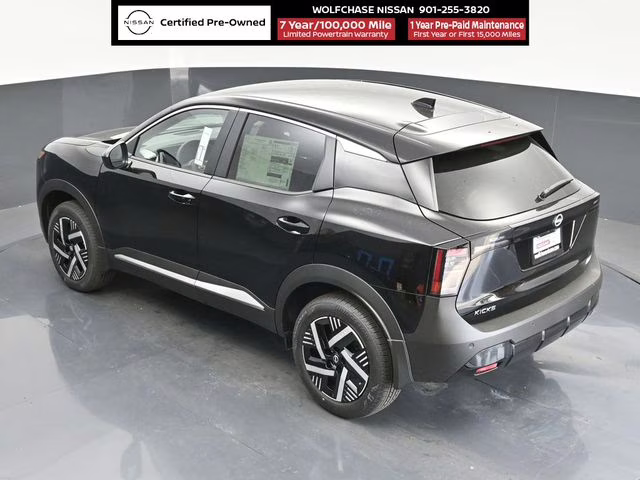 2025 Super Black Nissan Kicks SV FWD SUV
