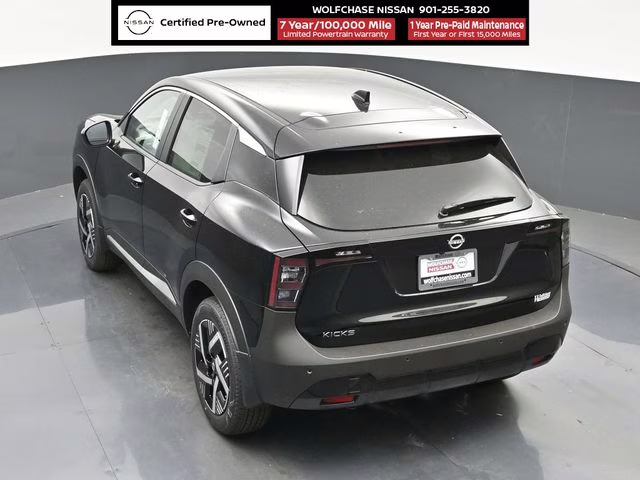 2025 Super Black Nissan Kicks SV FWD SUV