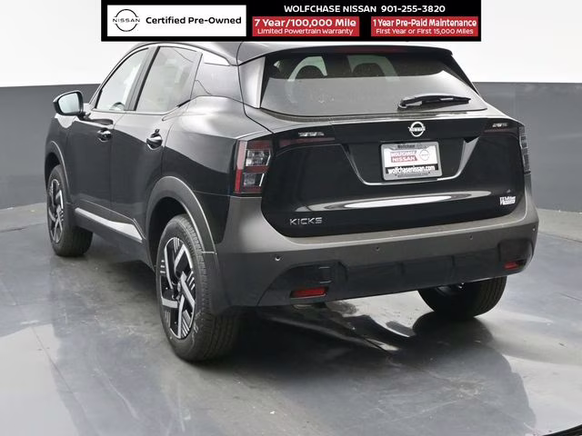 2025 Super Black Nissan Kicks SV FWD SUV