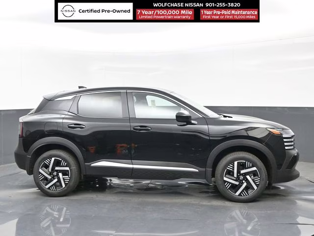 2025 Super Black Nissan Kicks SV FWD SUV
