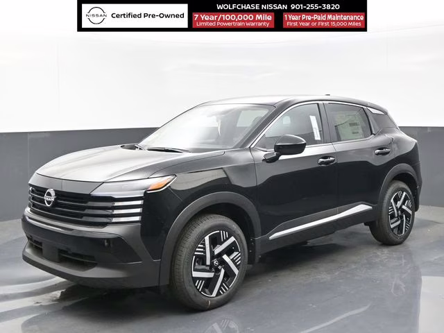 2025 Super Black Nissan Kicks SV FWD SUV