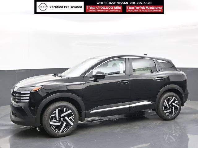 2025 Super Black Nissan Kicks SV FWD SUV