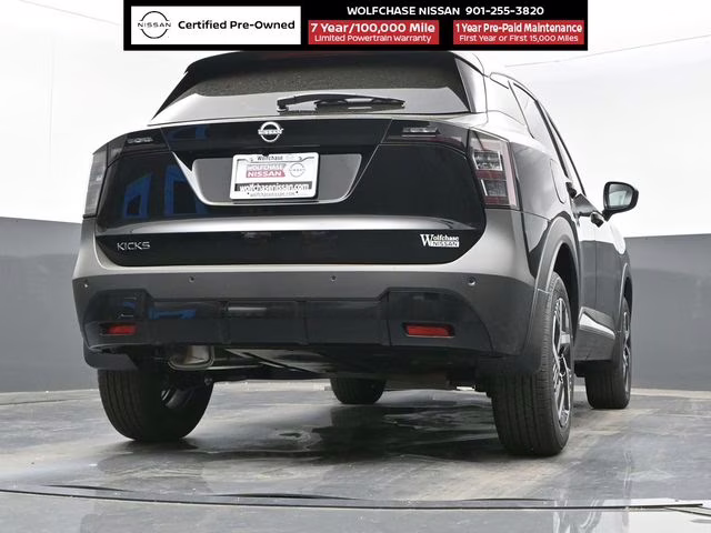 2025 Super Black Nissan Kicks SV FWD SUV