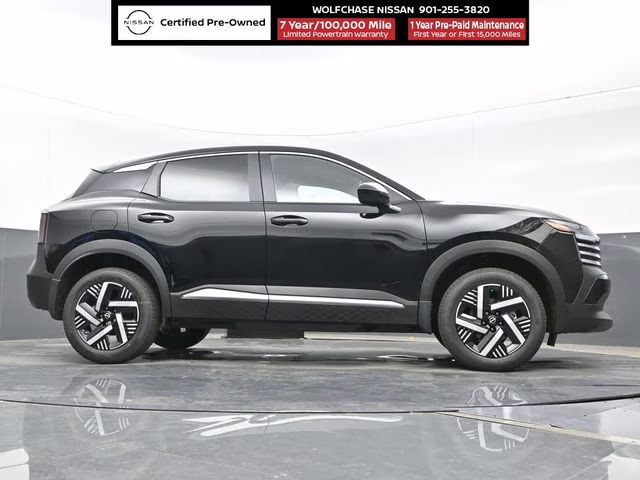 2025 Super Black Nissan Kicks SV FWD SUV