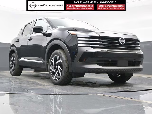 2025 Super Black Nissan Kicks SV FWD SUV