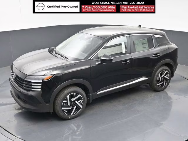 2025 Super Black Nissan Kicks SV FWD SUV