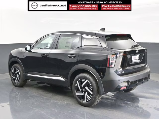 2025 Super Black Nissan Kicks SV FWD SUV
