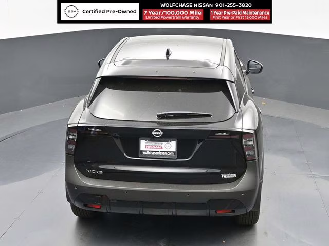 2025 Super Black Nissan Kicks SV FWD SUV