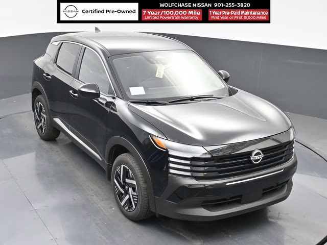 2025 Super Black Nissan Kicks SV FWD SUV