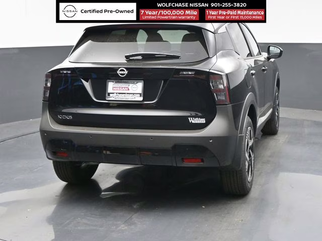 2025 Super Black Nissan Kicks SV FWD SUV