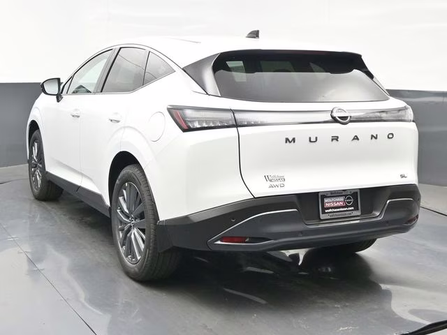 2026 Everest White Pearl Tricoat Nissan Murano SL AWD SUV