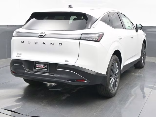 2026 Everest White Pearl Tricoat Nissan Murano SL AWD SUV