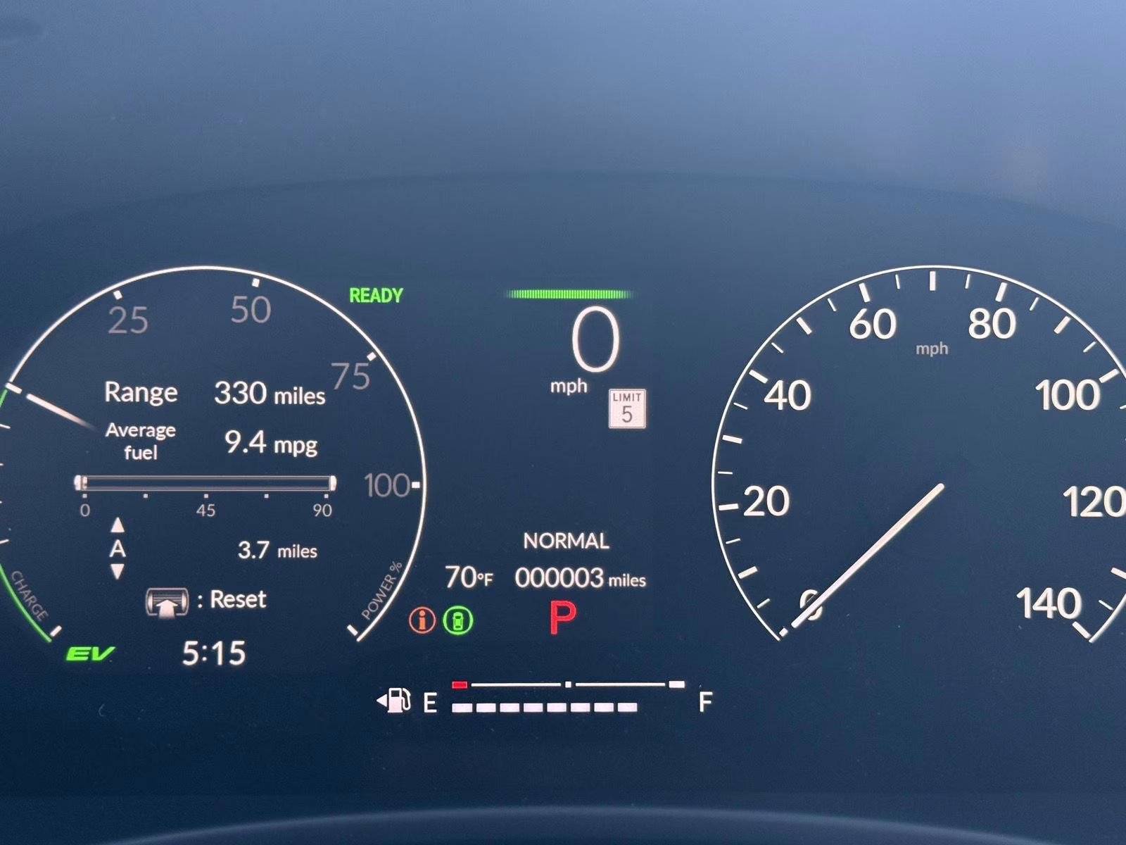 2026 Boost Blue Pearl Honda Civic Hatchback Hybrid Sport FWD Hatchback