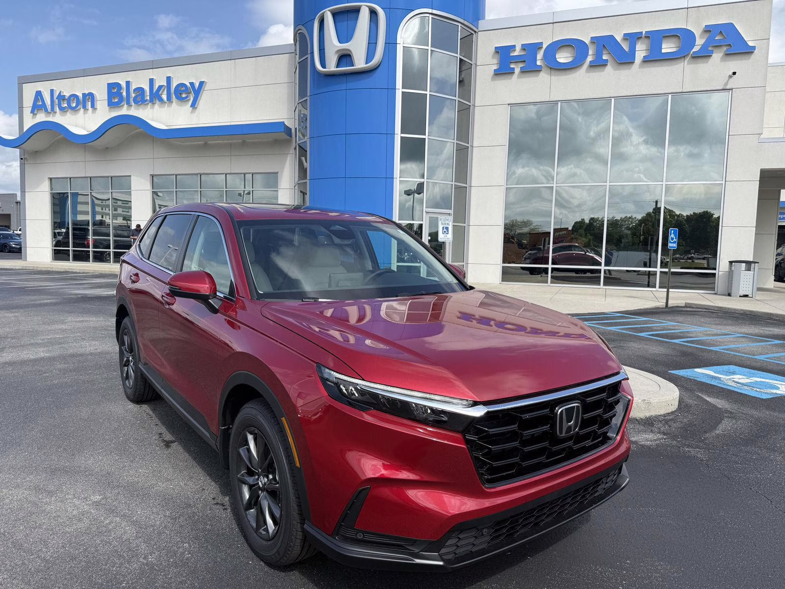 2026 Radiant Red Metallic Honda CR-V EX-L AWD SUV
