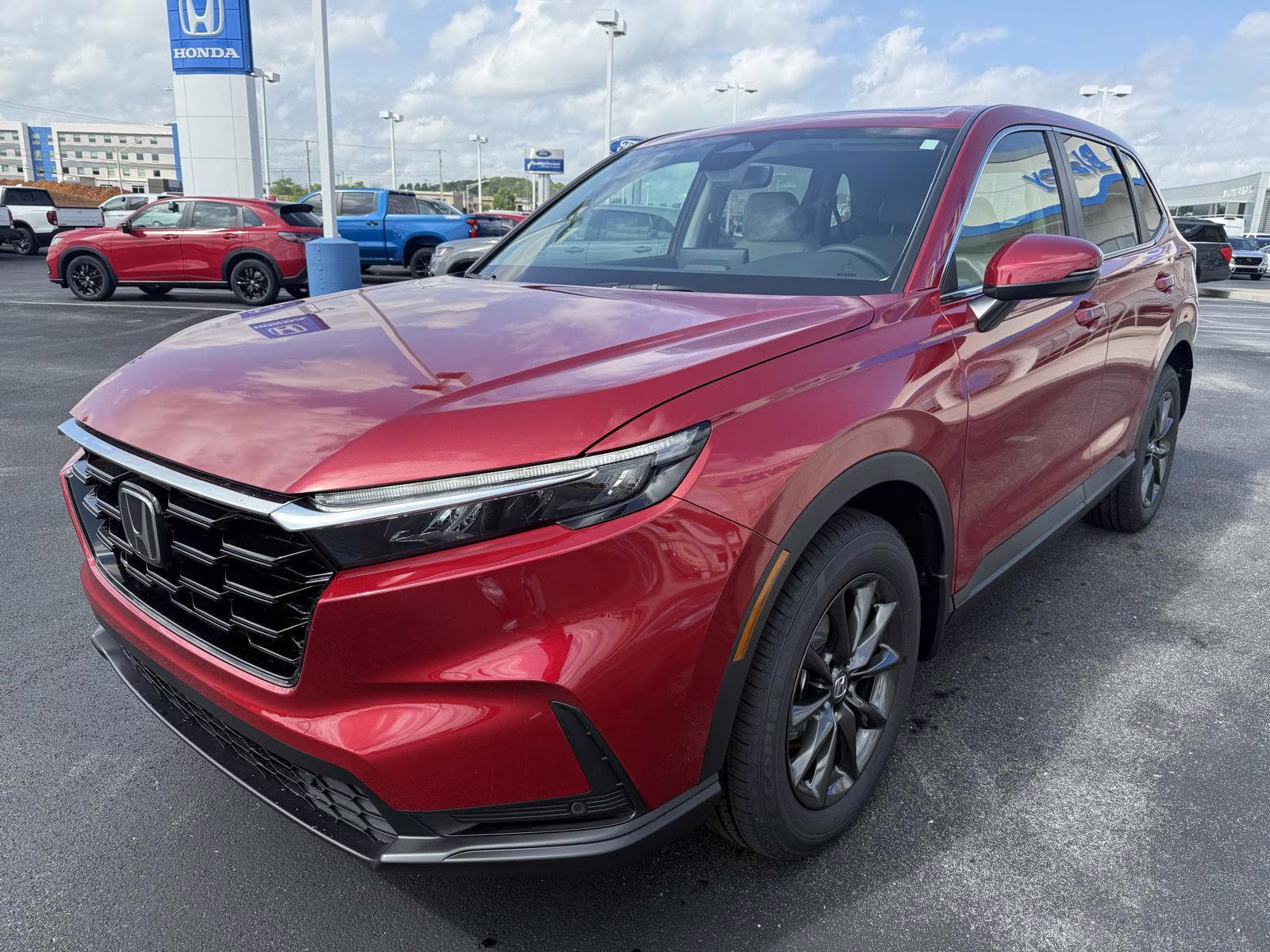 2026 Radiant Red Metallic Honda CR-V EX-L AWD SUV