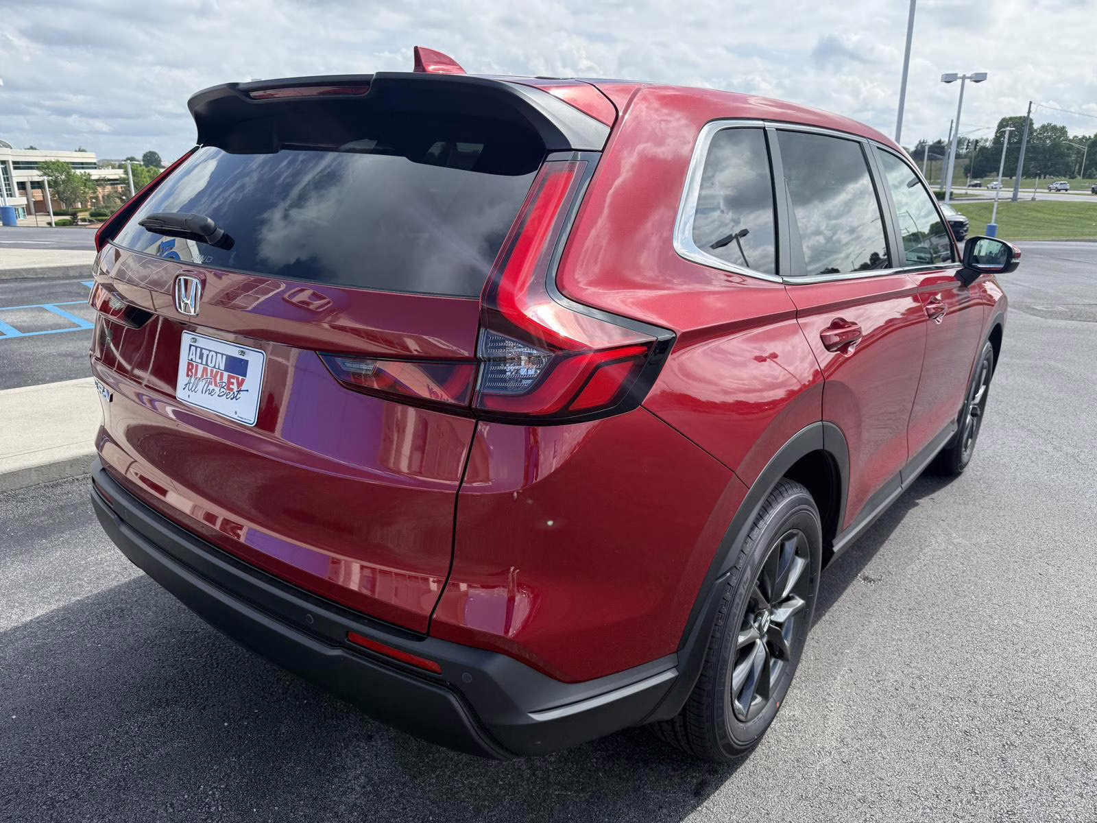 2026 Radiant Red Metallic Honda CR-V EX-L AWD SUV