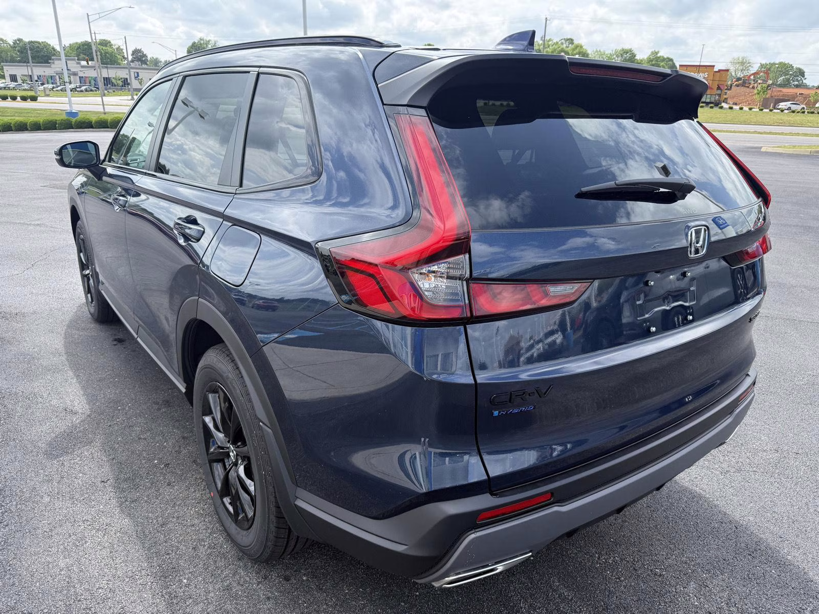 2026 Canyon River Blue Metallic Honda CR-V Hybrid Sport AWD SUV