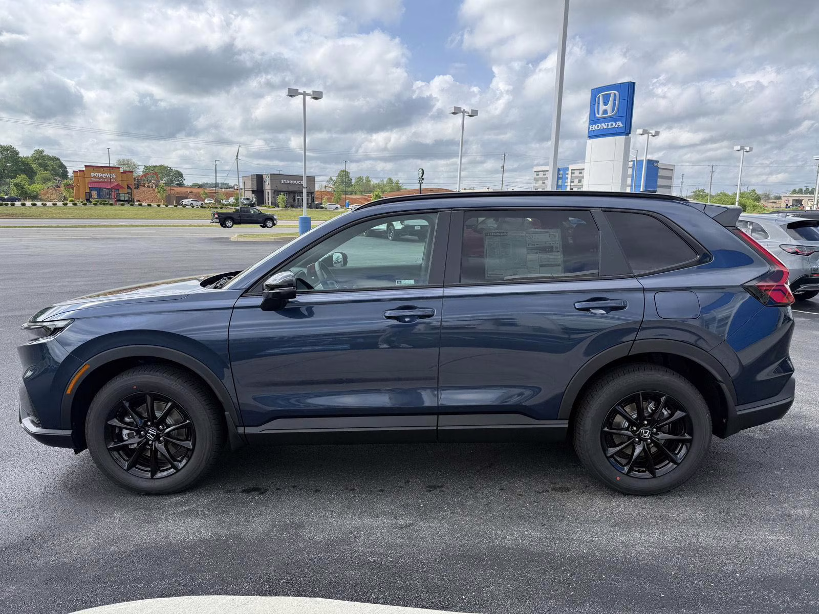 2026 Canyon River Blue Metallic Honda CR-V Hybrid Sport AWD SUV