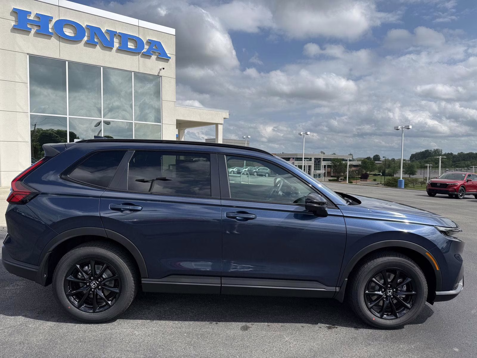2026 Canyon River Blue Metallic Honda CR-V Hybrid Sport AWD SUV