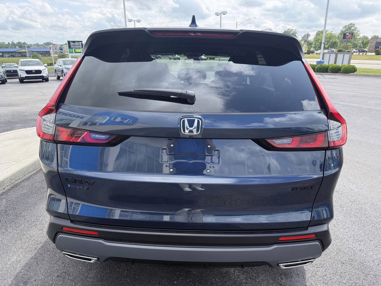 2026 Canyon River Blue Metallic Honda CR-V Hybrid Sport AWD SUV
