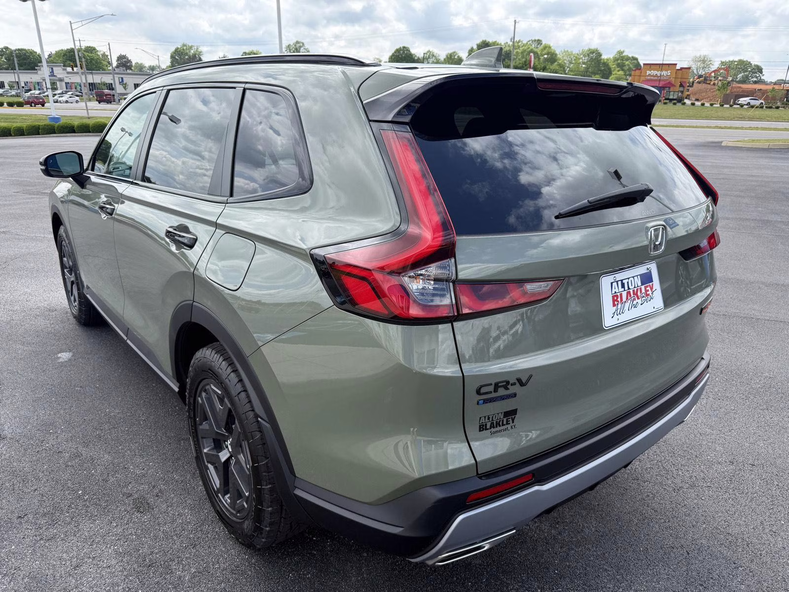 2026 Ash Green Metallic Honda CR-V Hybrid TrailSport AWD SUV
