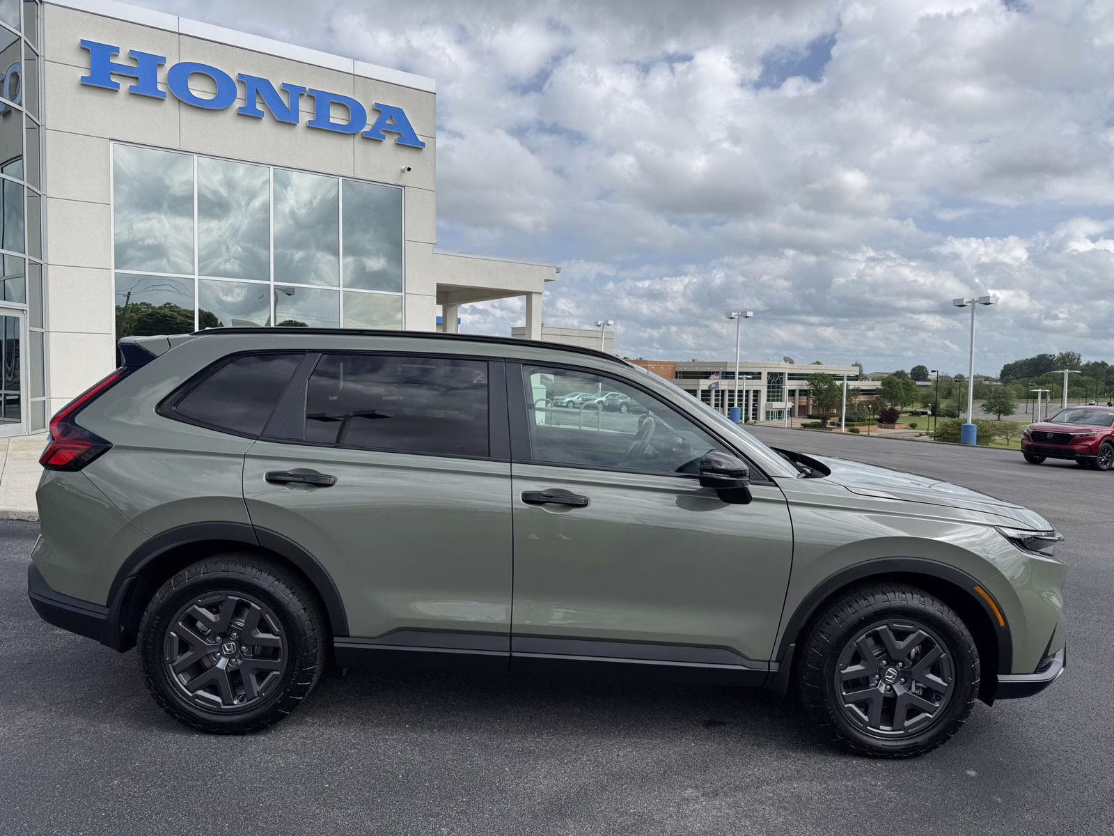 2026 Ash Green Metallic Honda CR-V Hybrid TrailSport AWD SUV