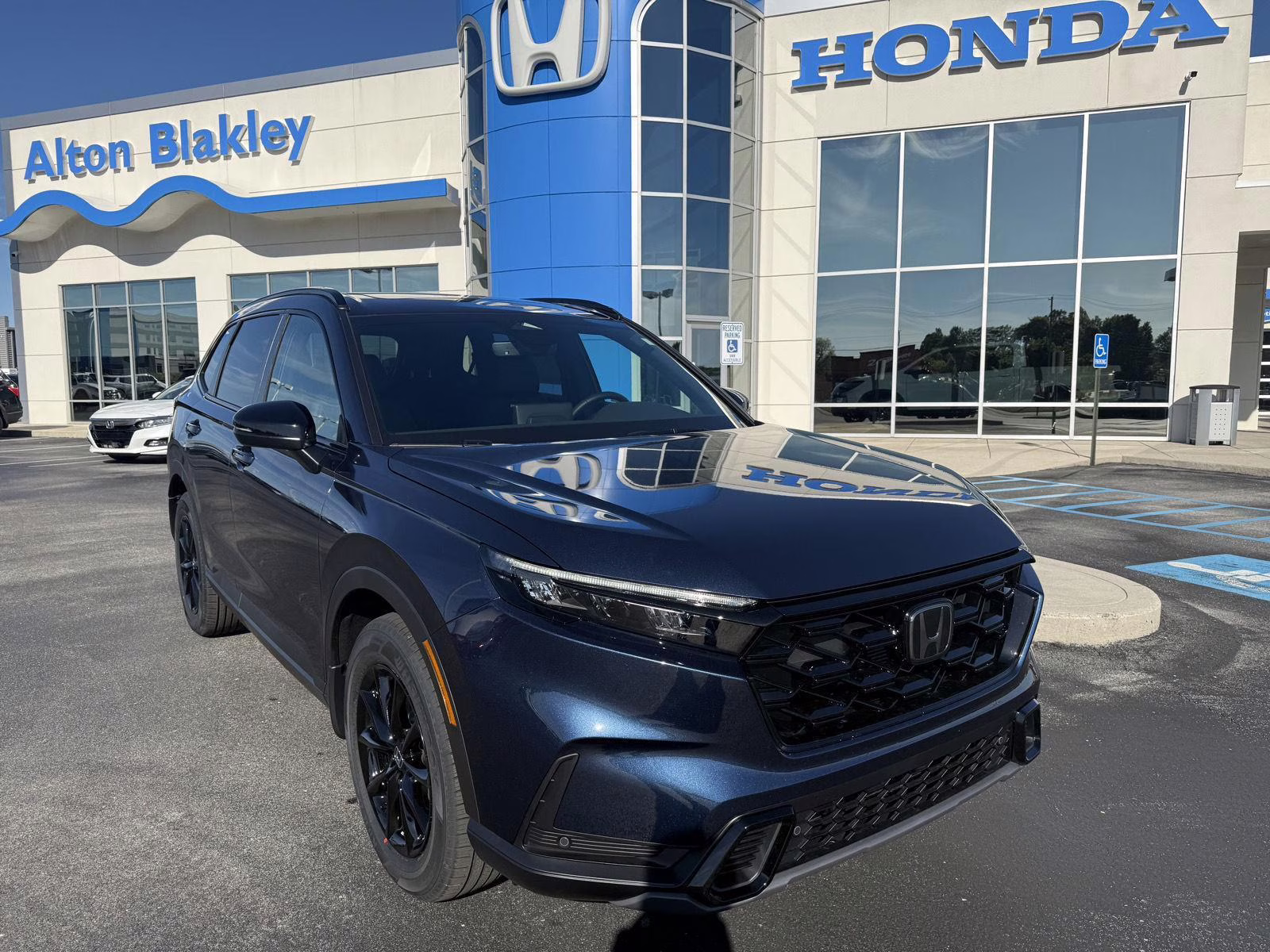 2026 Canyon River Blue Metallic Honda CR-V Hybrid Sport-L AWD SUV