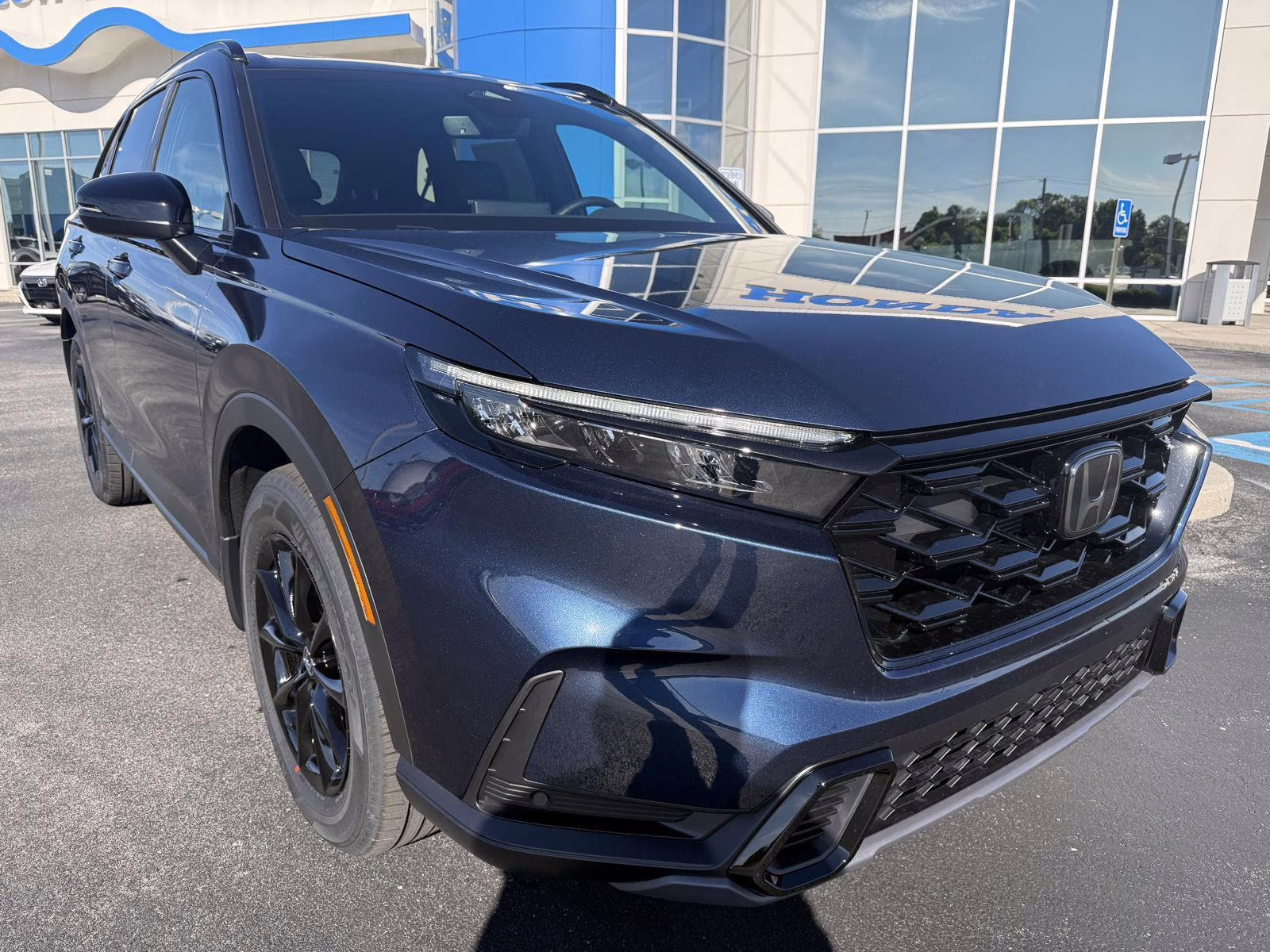 2026 Canyon River Blue Metallic Honda CR-V Hybrid Sport-L AWD SUV