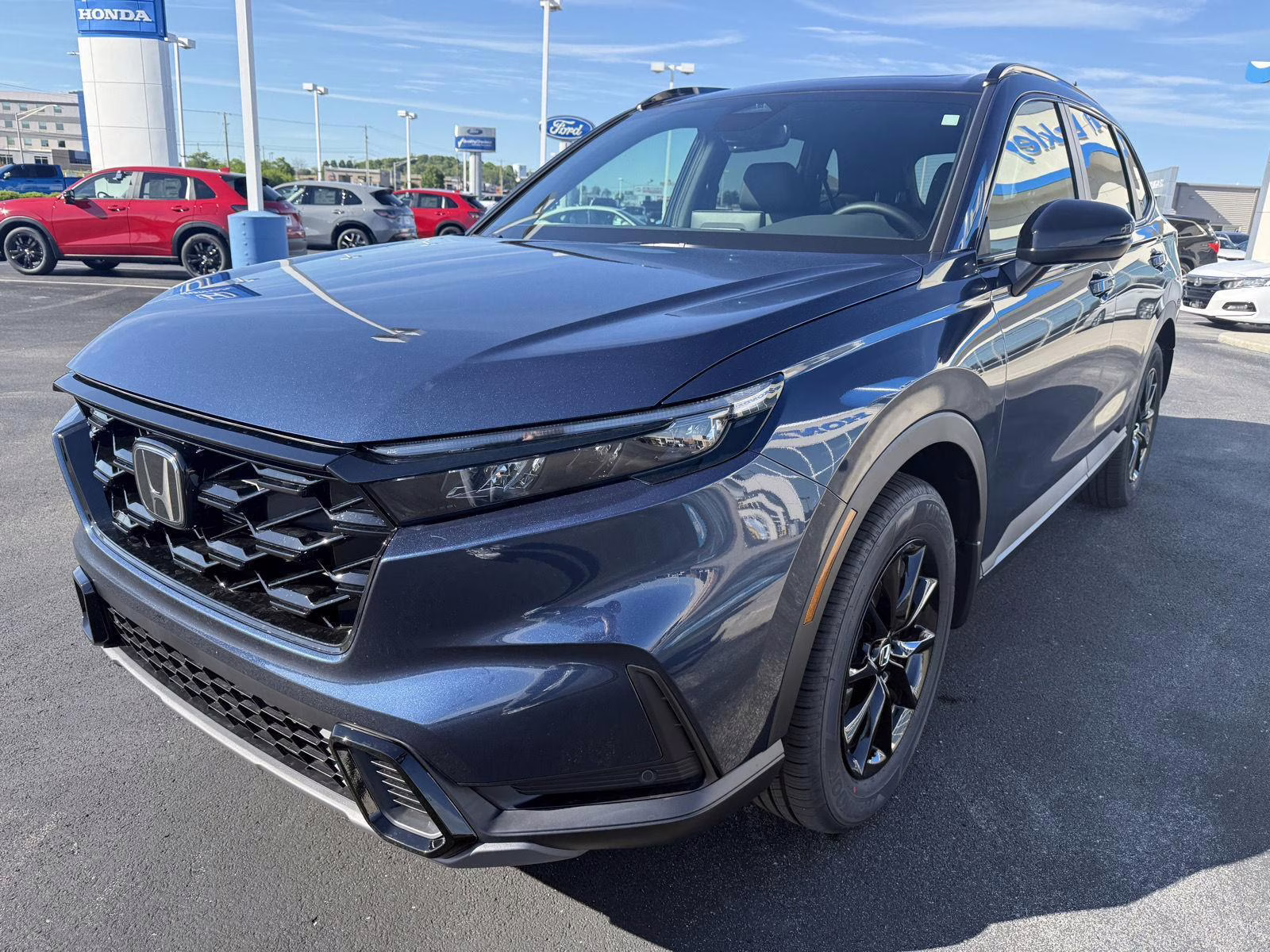 2026 Canyon River Blue Metallic Honda CR-V Hybrid Sport-L AWD SUV