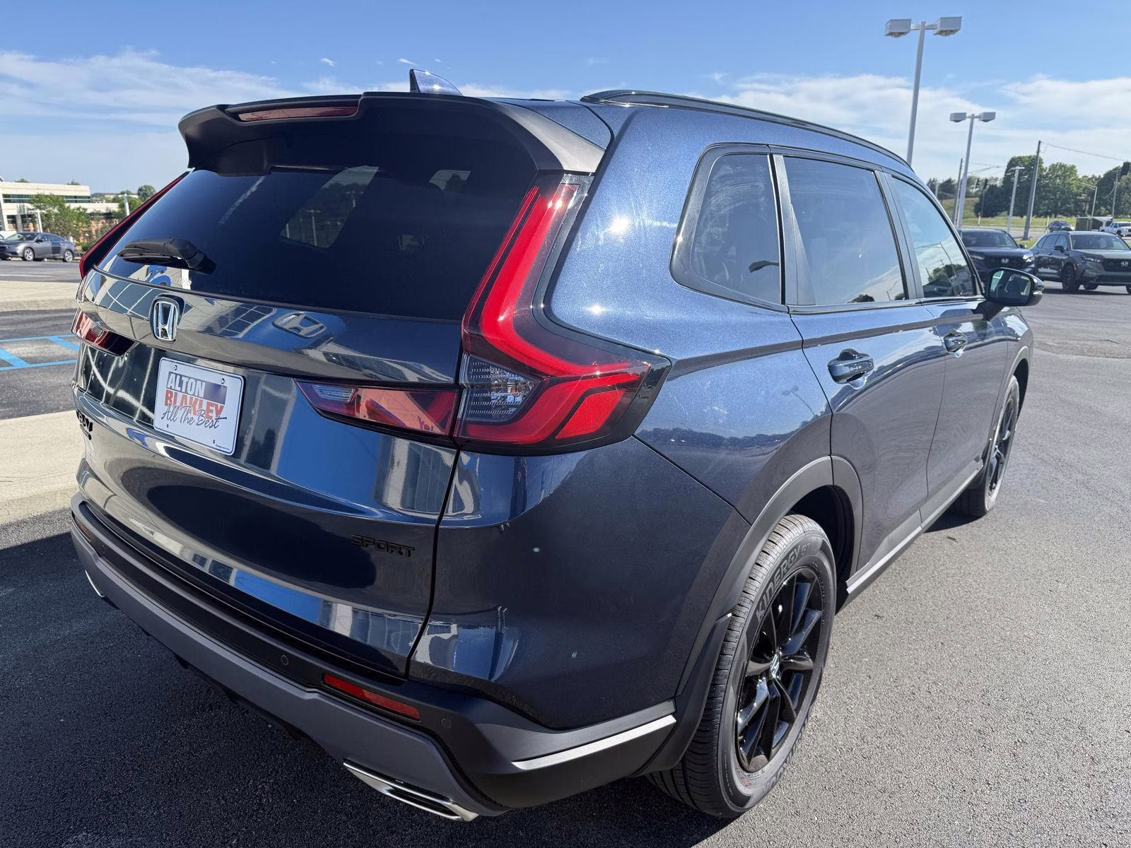 2026 Canyon River Blue Metallic Honda CR-V Hybrid Sport-L AWD SUV