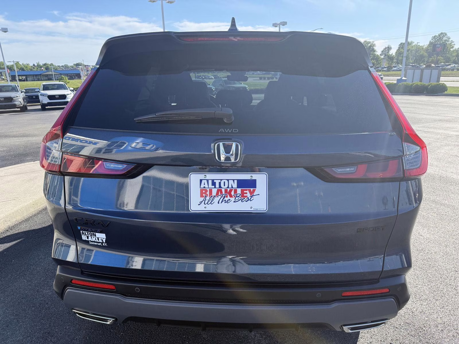 2026 Canyon River Blue Metallic Honda CR-V Hybrid Sport-L AWD SUV