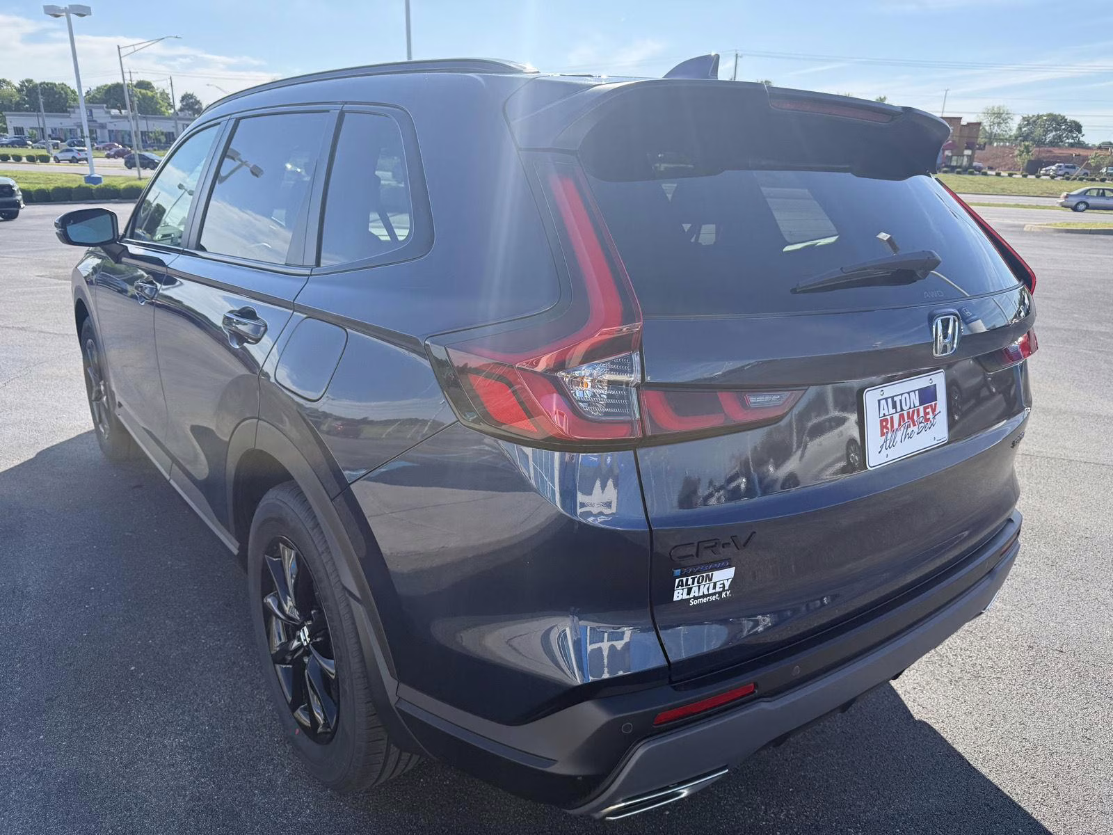 2026 Canyon River Blue Metallic Honda CR-V Hybrid Sport-L AWD SUV