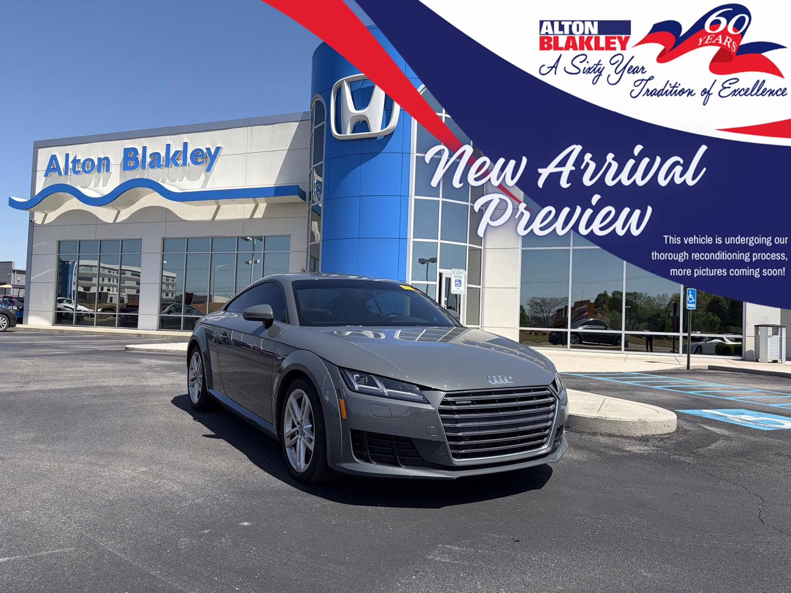 2016 Nano Gray Metallic Audi TT 2.0T AWD Coupe