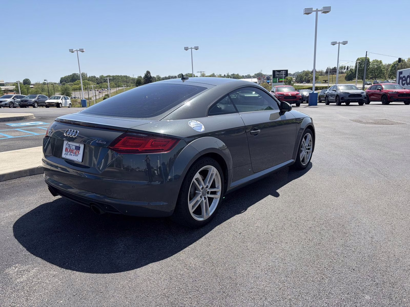 2016 Nano Gray Metallic Audi TT 2.0T AWD Coupe