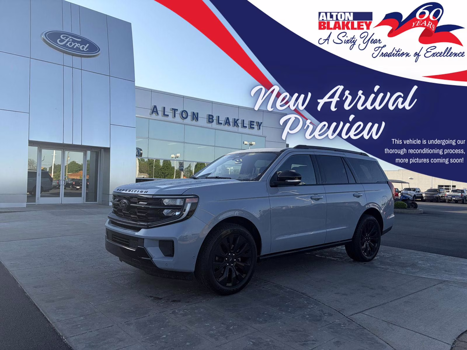 2025 Glacier Gray Metallic Tri-Coat Ford Expedition Platinum 4X4 SUV