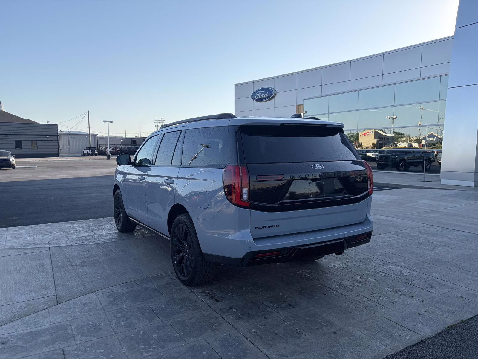 2025 Glacier Gray Metallic Tri-Coat Ford Expedition Platinum 4X4 SUV