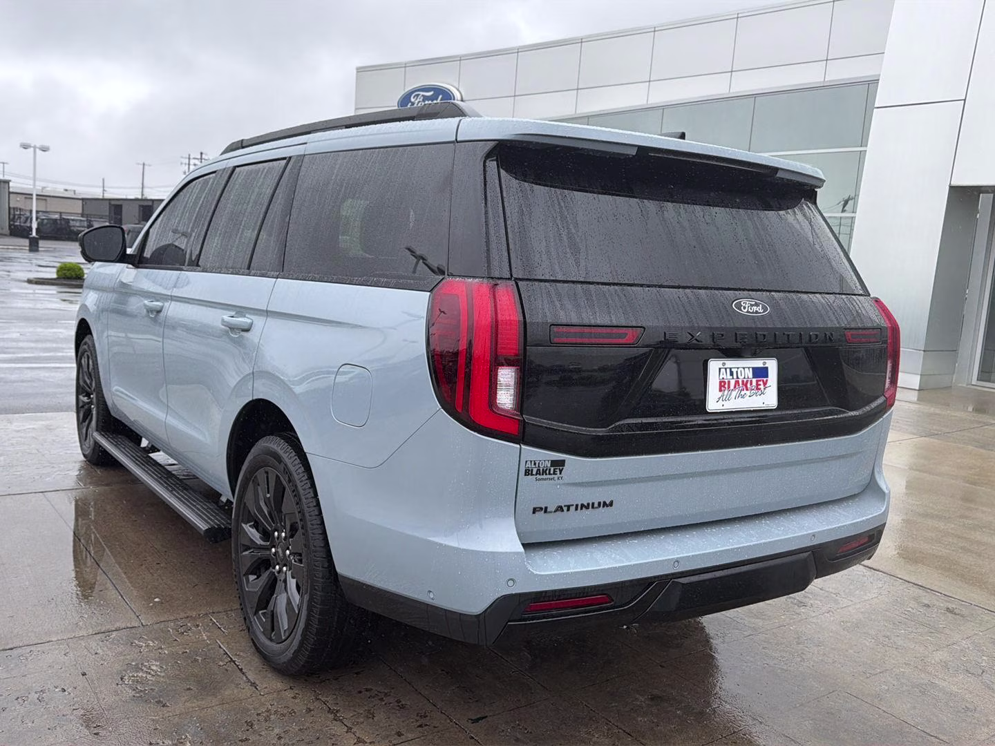 2025 Glacier Gray Metallic Tri-Coat Ford Expedition Platinum 4X4 SUV