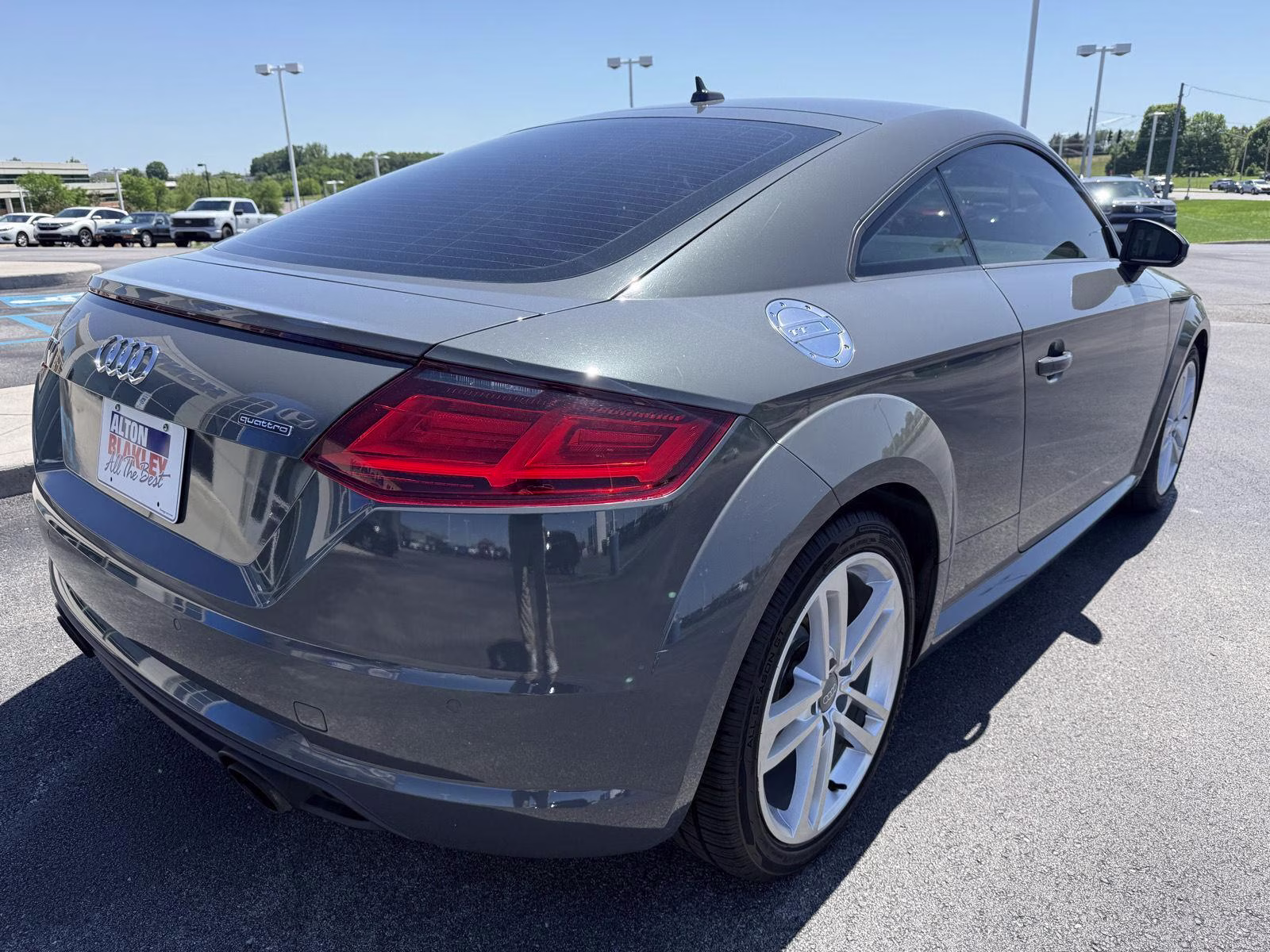 2016 Nano Gray Metallic Audi TT 2.0T AWD Coupe