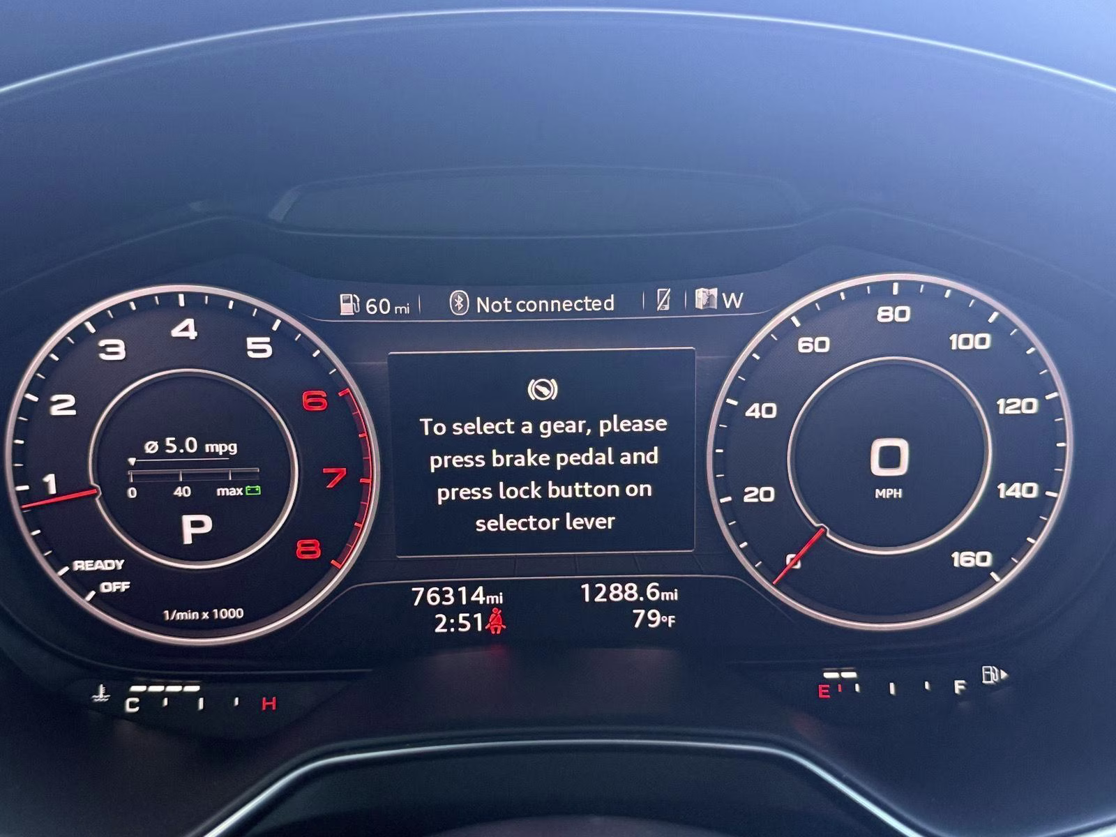 2016 Nano Gray Metallic Audi TT 2.0T AWD Coupe