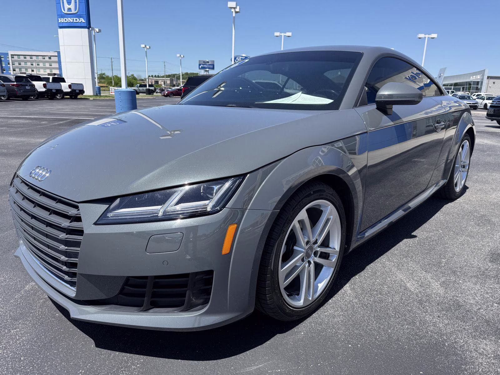 2016 Nano Gray Metallic Audi TT 2.0T AWD Coupe