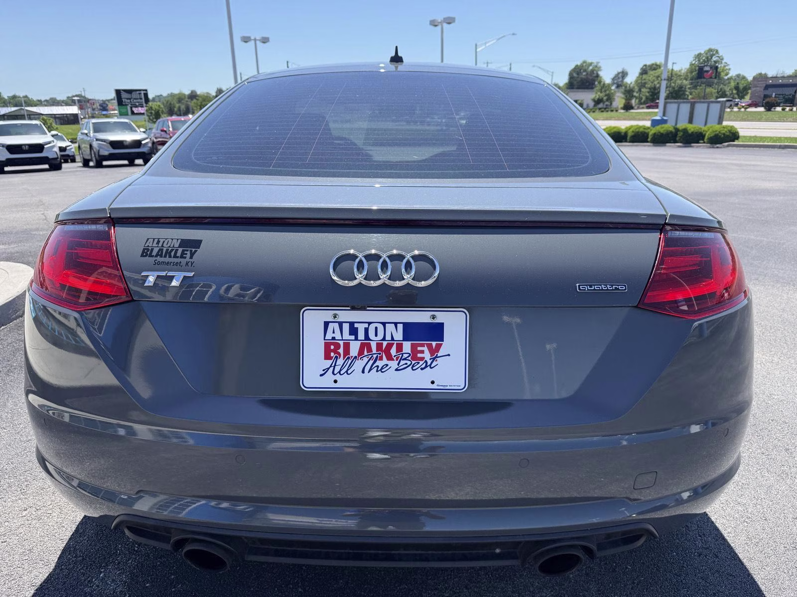 2016 Nano Gray Metallic Audi TT 2.0T AWD Coupe