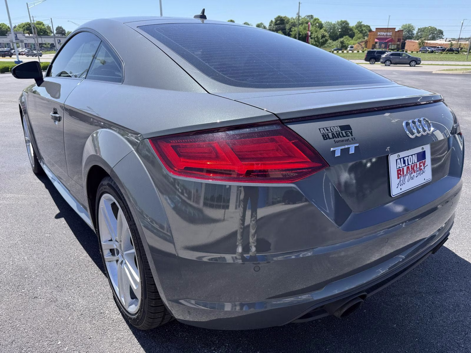 2016 Nano Gray Metallic Audi TT 2.0T AWD Coupe