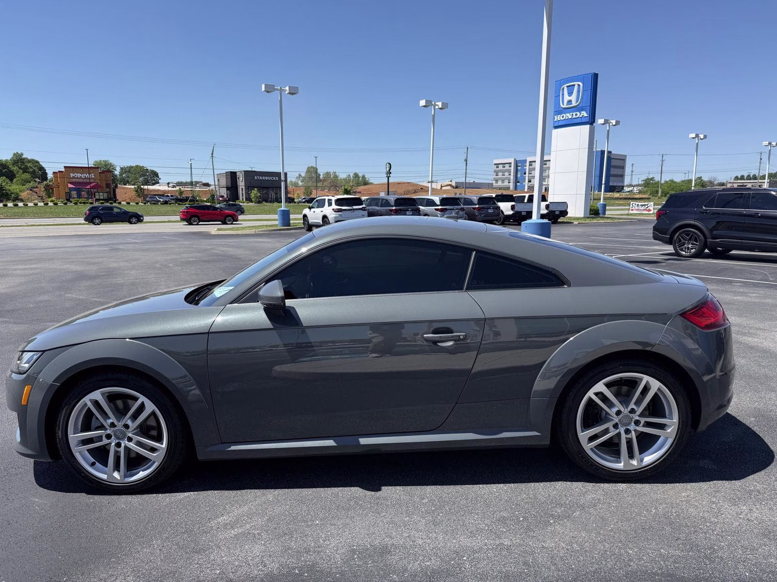 2016 Nano Gray Metallic Audi TT 2.0T AWD Coupe