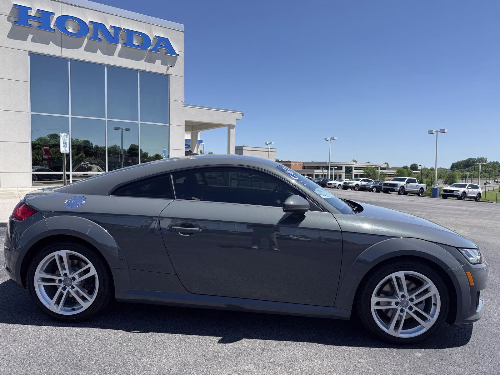 2016 Nano Gray Metallic Audi TT 2.0T AWD Coupe