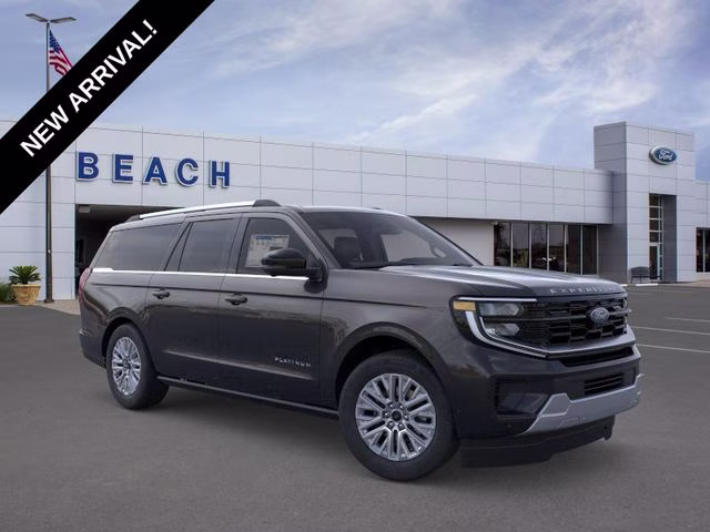 2026 Agate Black Metallic Ford Expedition Max Platinum 4X4 SUV
